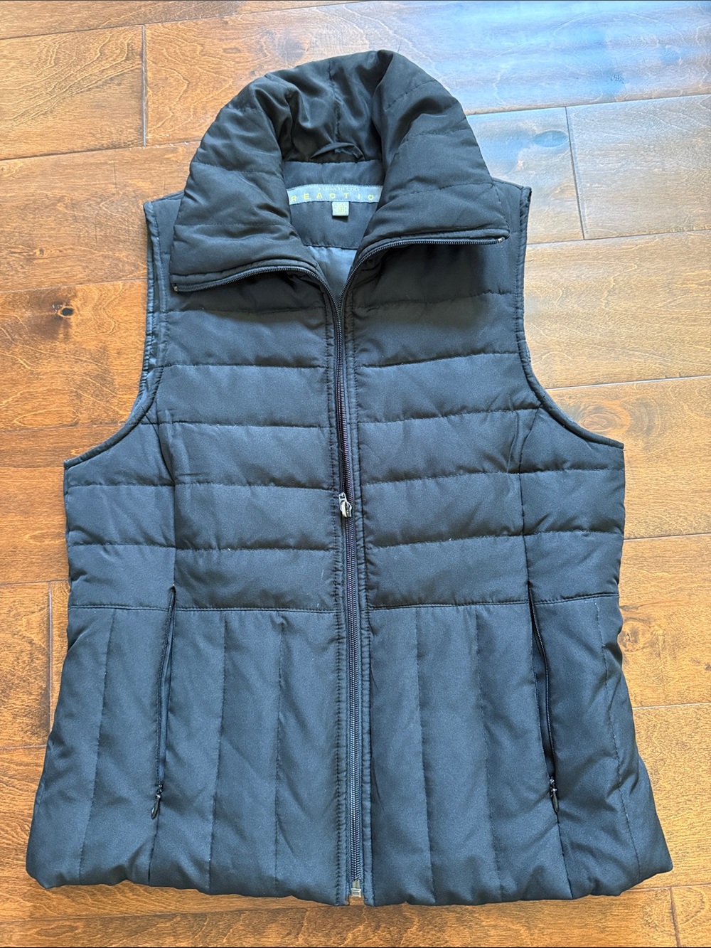 Kenneth Cole Reaction Black Quilted Puffer Vest
